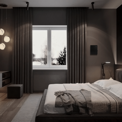 Приточный клапан Vakio KIV New Dark Night